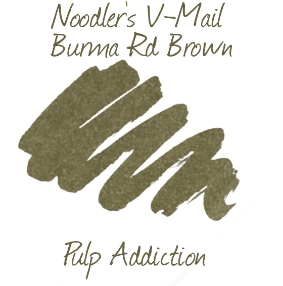 Noodler's V-Mail Burma Road Brown Ink - 88ml