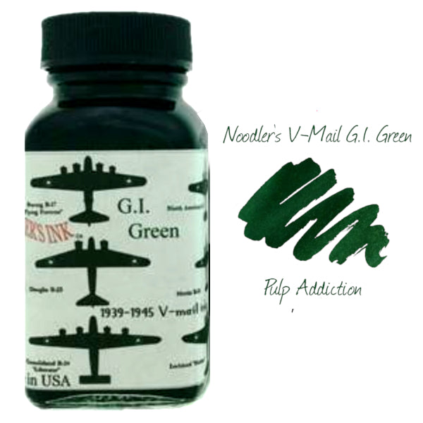 Noodler's V-Mail G.I. Green Ink - 88ml