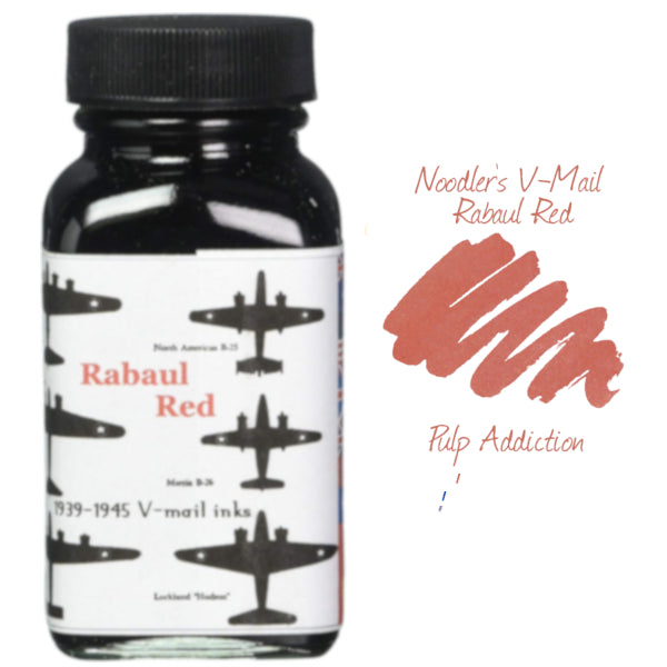 Noodler's V-Mail Rabaul Red Ink - 88ml