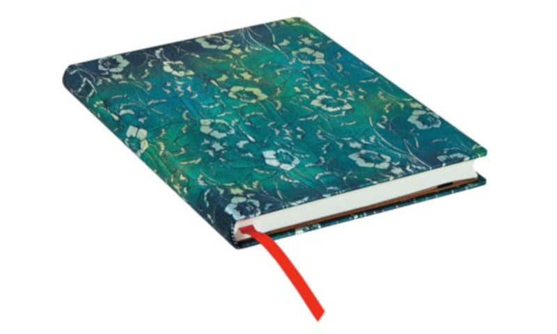 Paperblanks Katagami Florals Kuro Midi Journal - Unlined