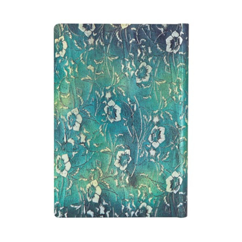 Paperblanks Katagami Florals Kuro Mini Journal - Lined