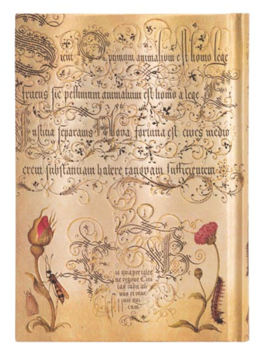 Paperblanks Flemish Rose Midi Journal - Lined