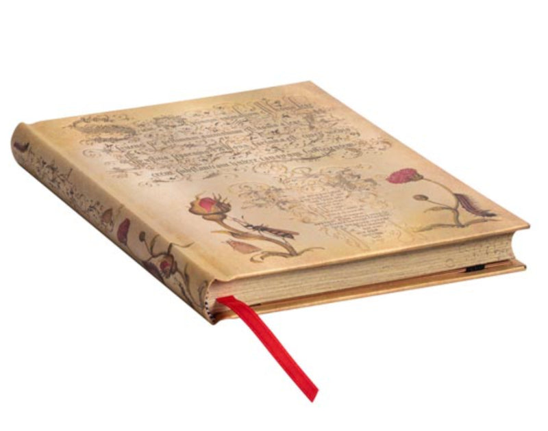 Paperblanks Flemish Rose Midi Journal - Lined