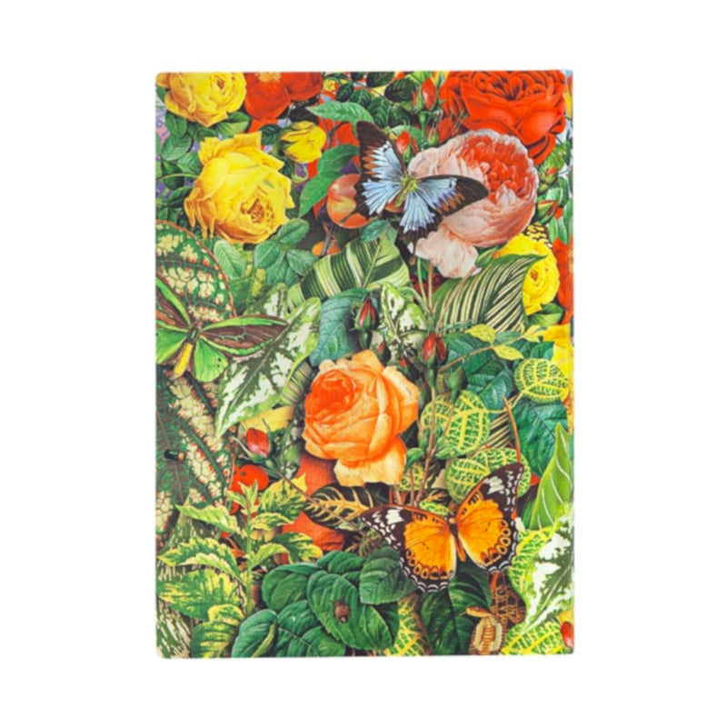 Paperblanks Flexi Butterfly Garden Midi Journal - 176 page Lined