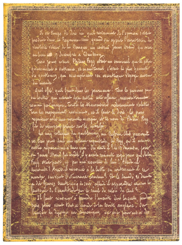 Paperblanks Verne, Around the World - Manuscript Box