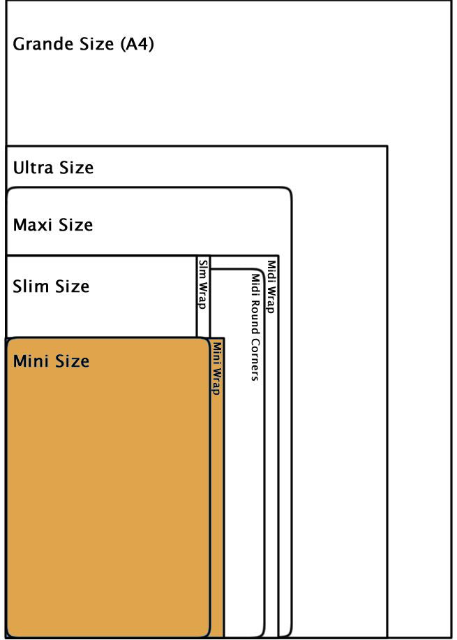 Paperblanks Gold Trefoil Mini Notebook - Blank