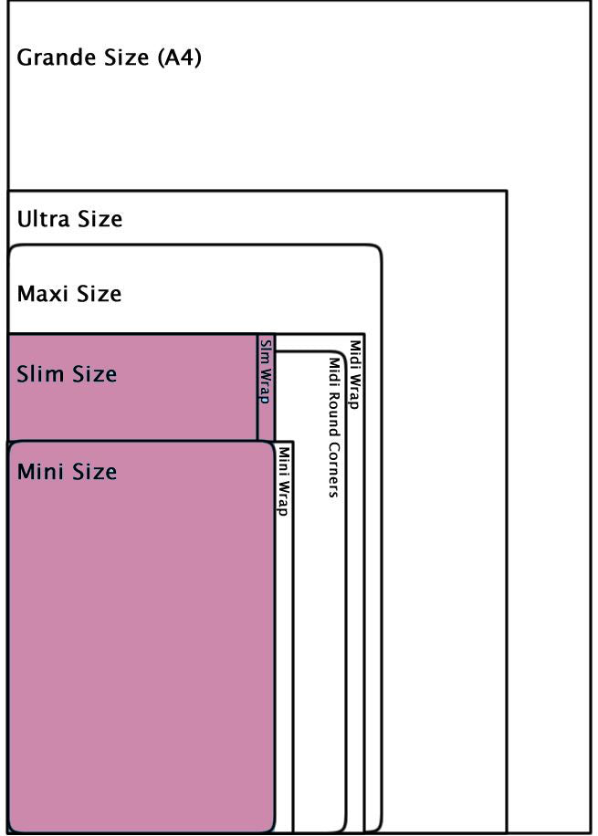 Paperblanks Gold Trefoil Slim Notebook - Lined