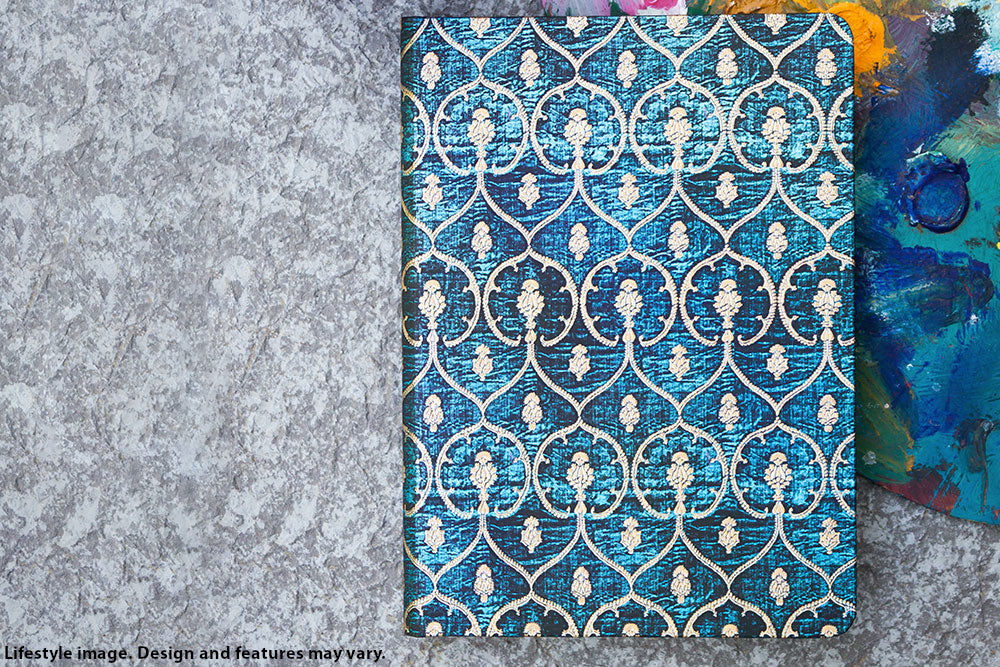 Paperblanks Blue Velvet Midi Journal - Blank