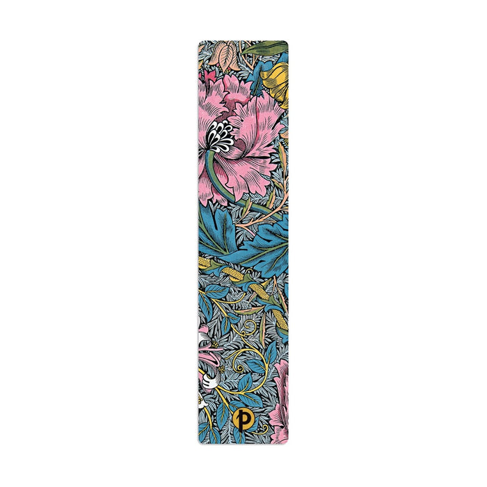 Paperblanks Bookmark - Morris Pink Honeysuckle