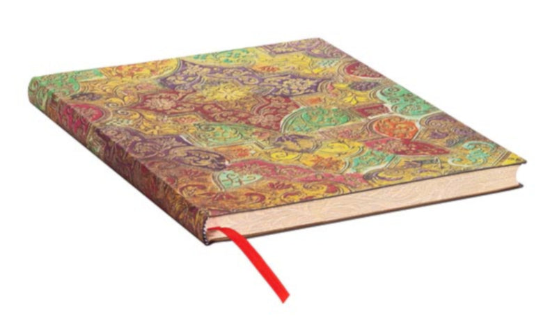 Paperblanks Flexi Brocaded Paper Bavarian WIld Flower Ultra Journal - Lined