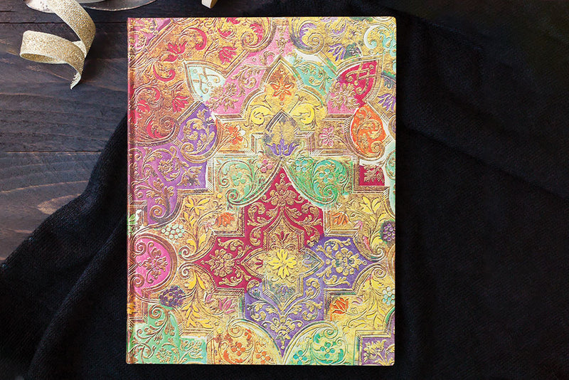 Paperblanks Flexi Brocaded Paper Bavarian Wild Flower Mini Journal - Lined