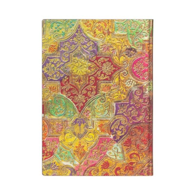 Paperblanks Flexi Brocaded Paper Bavarian WIld Flower Midi Journal - Lined