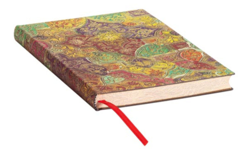Paperblanks Flexi Brocaded Paper Bavarian WIld Flower Midi Journal - Lined