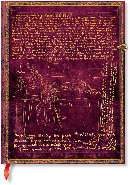 Paperblanks Bronte Sisters Unlined Journal, Ultra