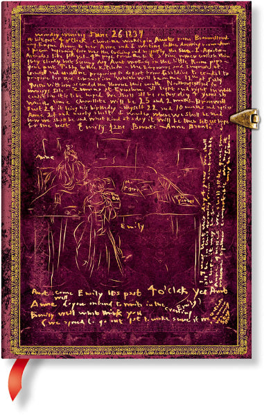 Paperblanks The Bronte Sisters Lined Journal, Midi