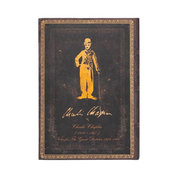 Paperblanks Celebrating Charlie Chaplin Journal - Midi Lined