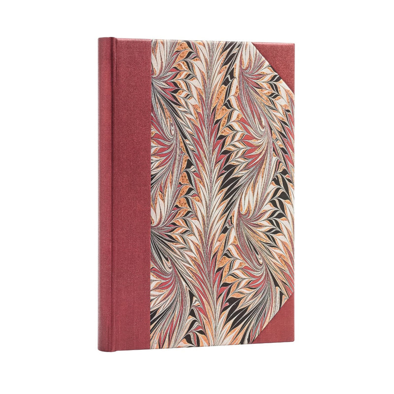 Paperblanks Cockerell Marbled Paper - Rubedo, Midi - Unlined
