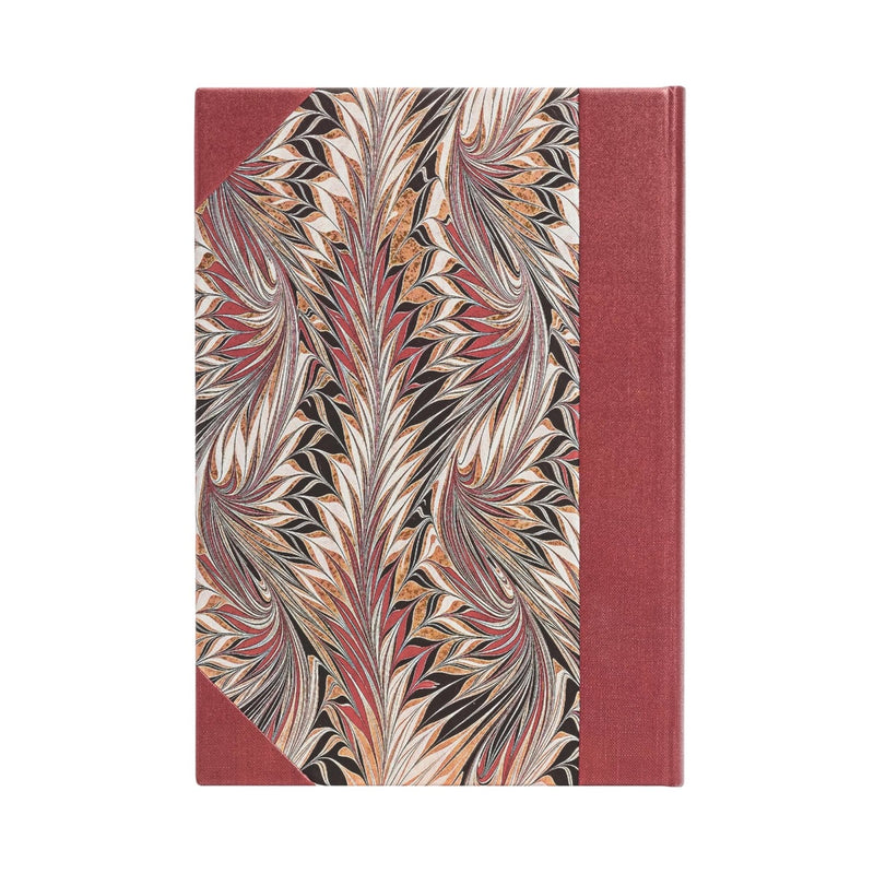 Paperblanks Cockerell Marbled Paper - Rubedo, Midi - Unlined