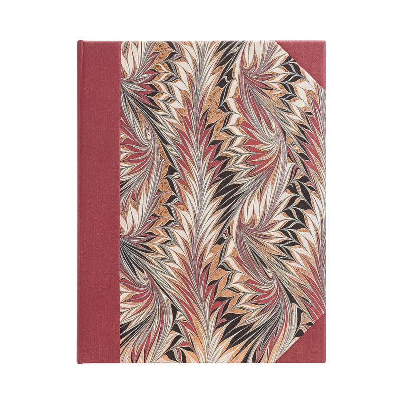 Paperblanks Cockerell Marbled Paper - Rubedo, Ultra - Unlined