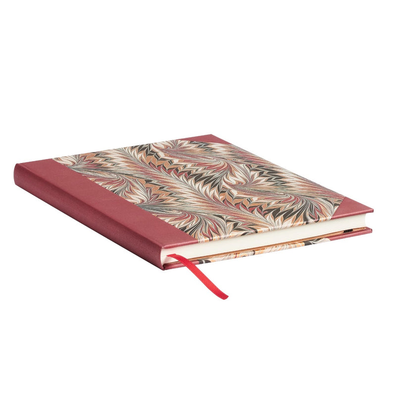 Paperblanks Cockerell Marbled Paper - Rubedo, Ultra - Lined