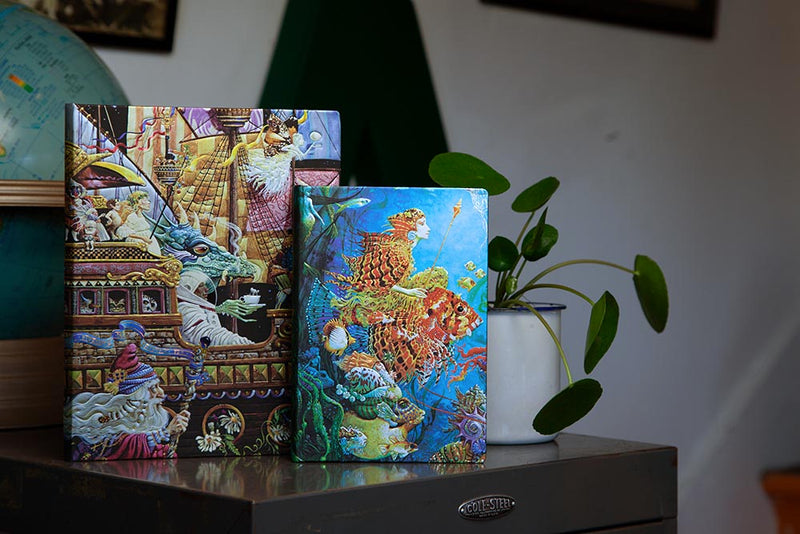 Paperblanks Fantastic Voyages, Sea Fantasies Midi Journal - Lined