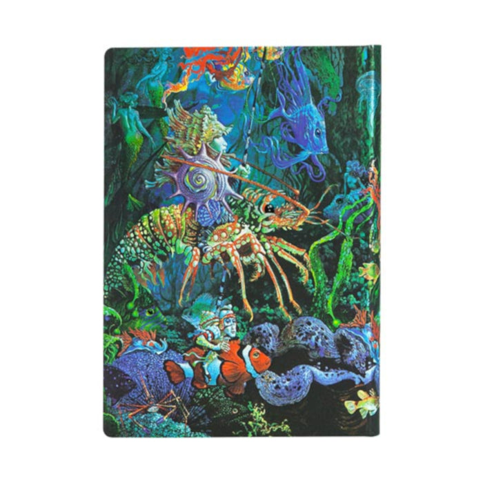 Paperblanks Fantastic Voyages, Sea Fantasies Midi Journal - Unlined