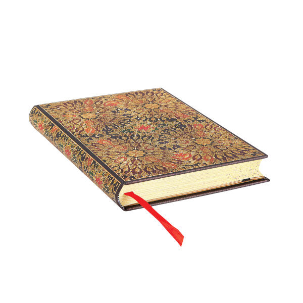 Paperblanks Fire Flowers Midi Journal - Unlined