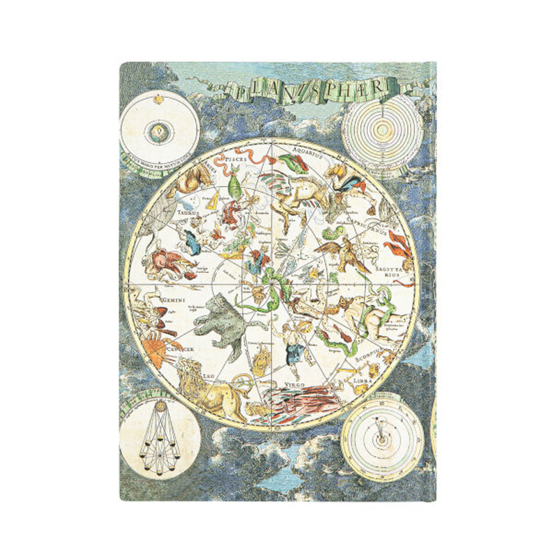 Paperblanks Flexi Celestial Planisphere Midi Lined Journal - 176pp