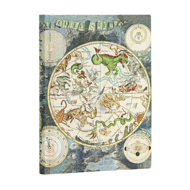 Paperblanks Flexi Celestial Planisphere Midi Lined Journal - 176pp