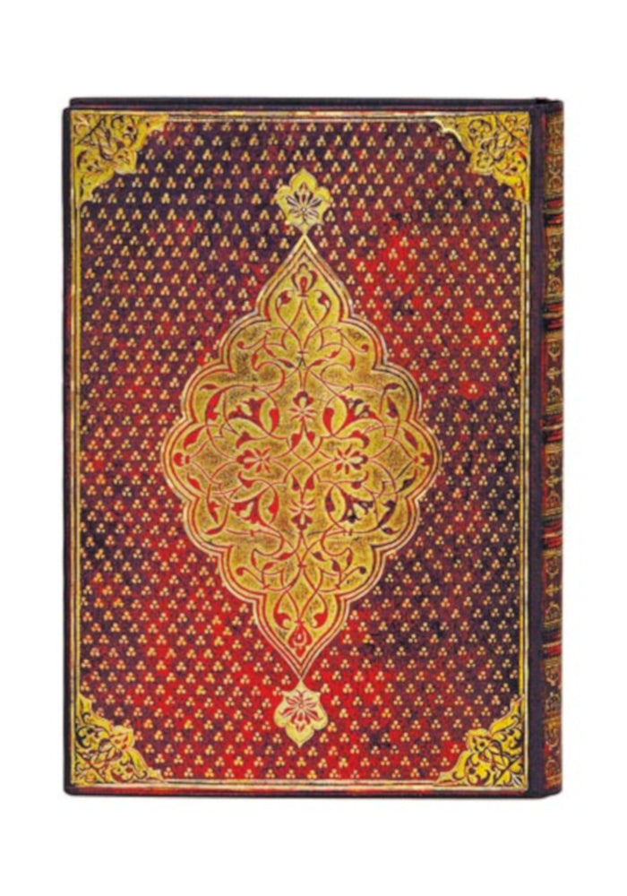Paperblanks Gold Trefoil Midi Notebook - Lined