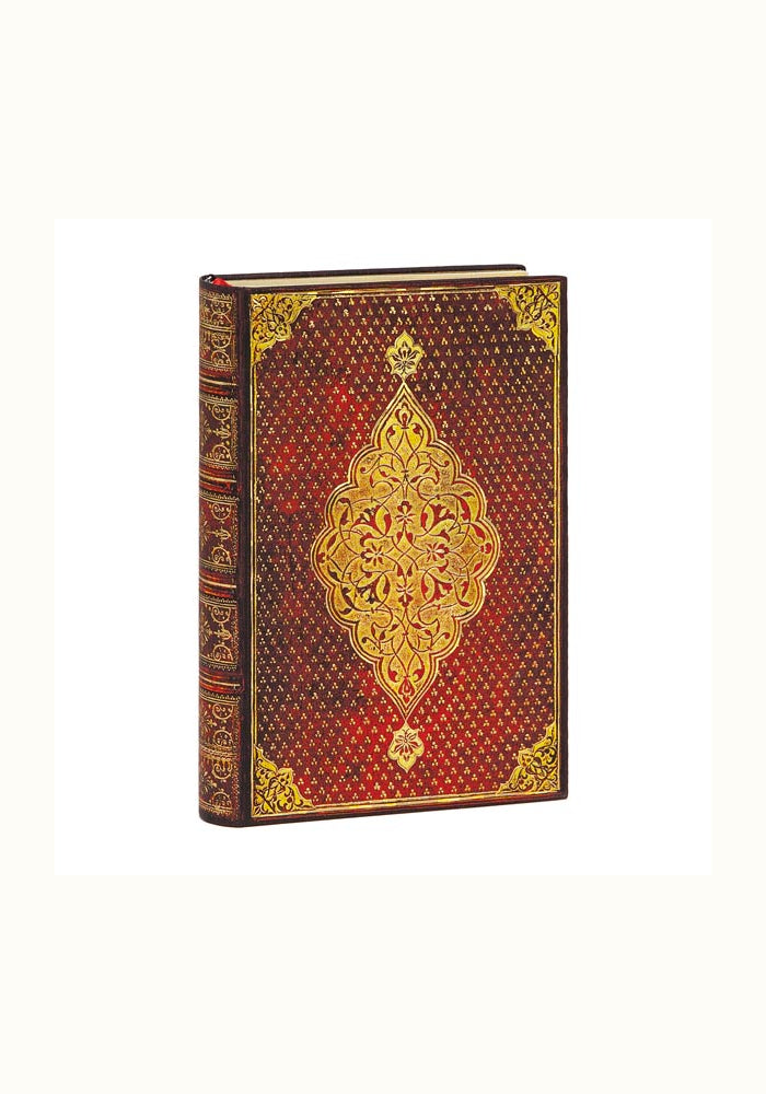 Paperblanks Gold Trefoil Mini Notebook - Lined