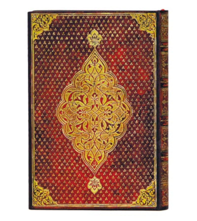 Paperblanks Gold Trefoil Mini Notebook - Lined