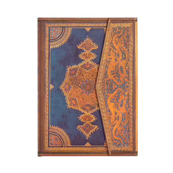 Paperblanks Safavid Indigo Midi Unlined Journal