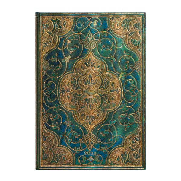Paperblanks Turquoise Chronicles Midi Unlined Journal