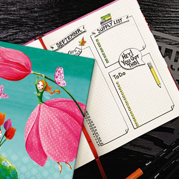 Paperblanks Joyous Springtime Ultra Dot Planner