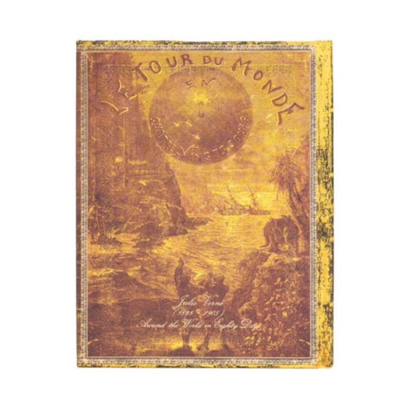 Paperblanks Verne, Around the World Journal - Ultra Lined