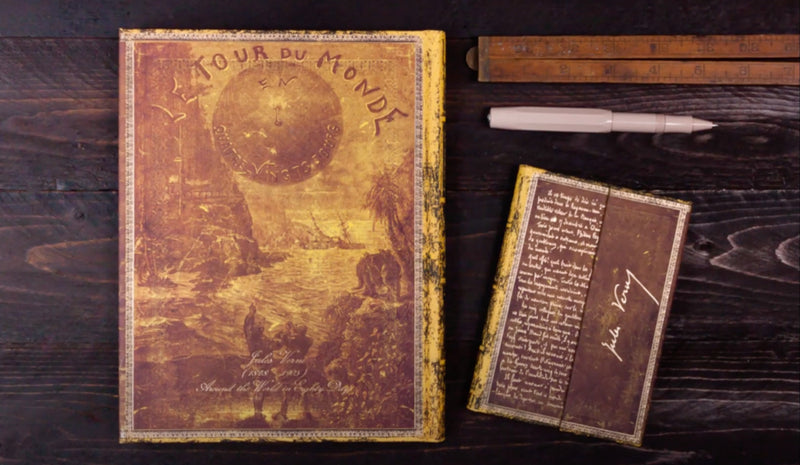 Paperblanks Verne, Around the World Journal - Ultra Lined
