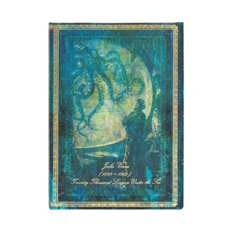 Paperblanks Verne, Twenty Thousand Leagues Journal - Midi Lined