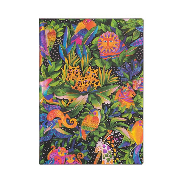 Paperblanks Flexi Jungle Song Midi Journal - Lined