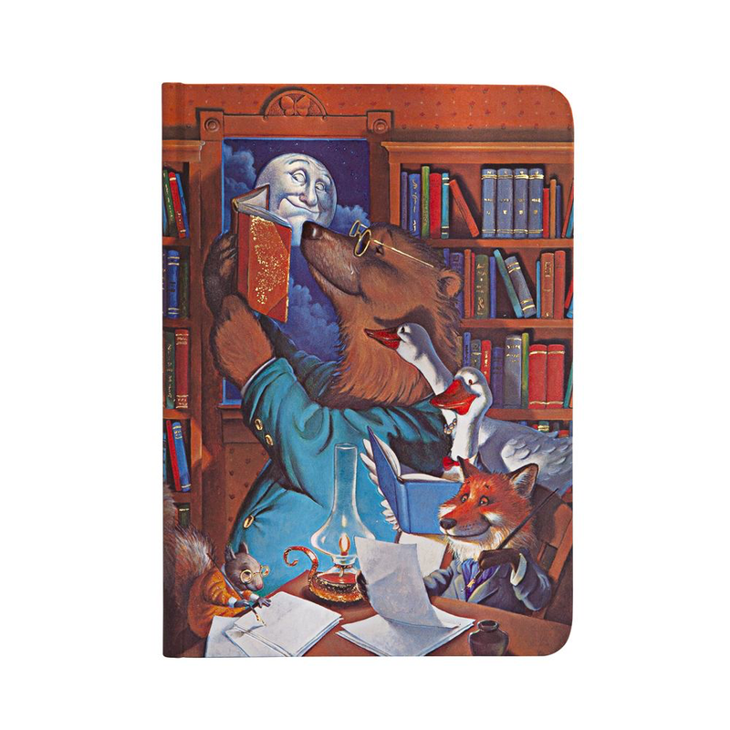 Paperblanks Merry Makers Moonlight Stories Midi - Lined Journal