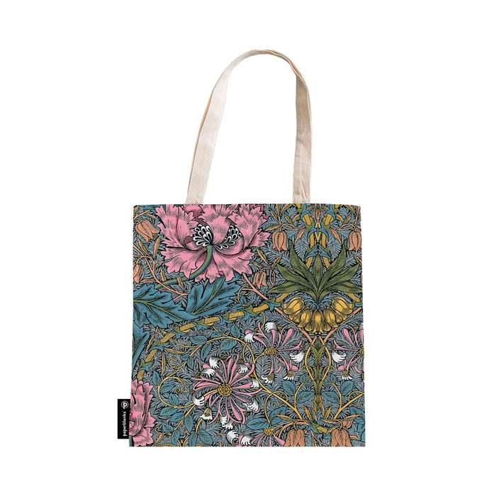 Paperblanks Morris Pink Honeysuckle Canvas Tote Bag