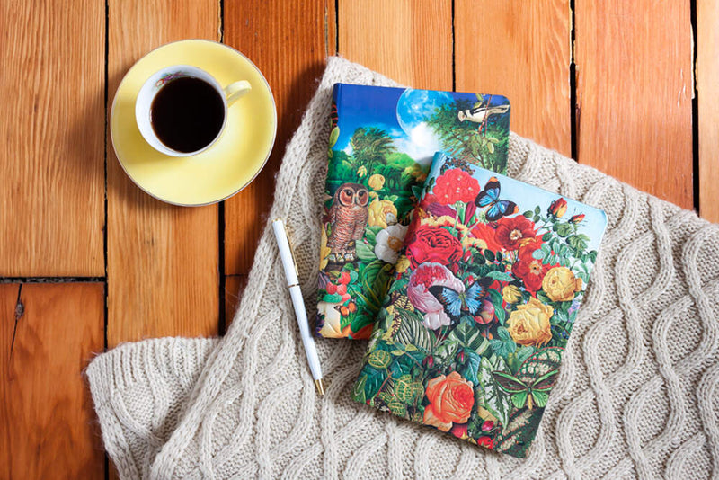 Paperblanks Nature Montages Butterfly Garden Slimline Journal - Lined