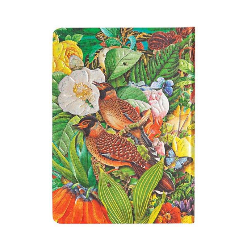 Paperblanks Nature Montages Moon Garden Midi Journal - Blank