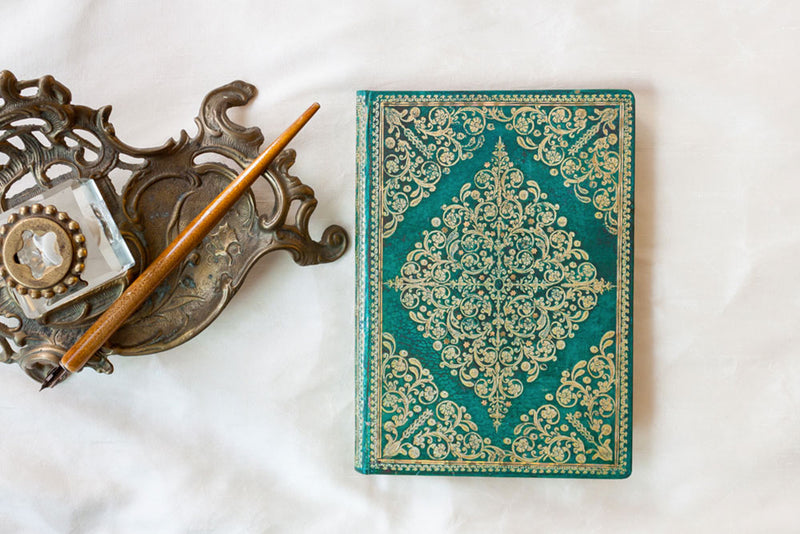 Paperblanks Diamond Rosette Oceania Midi Notebook - Blank