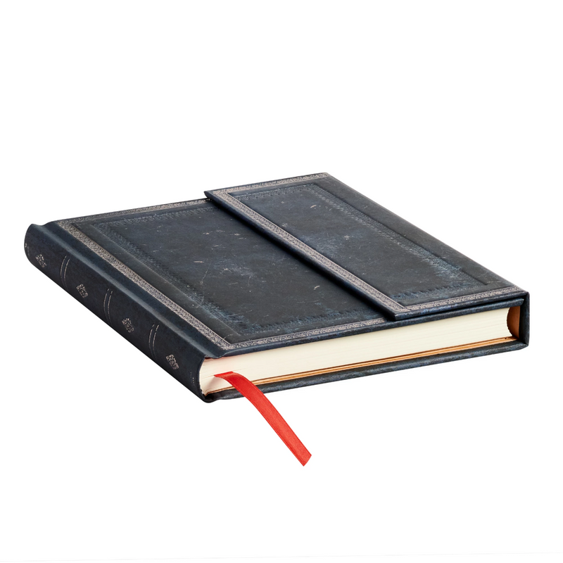 Paperblanks Old Leather Collection Inkblot - Midi - Blank