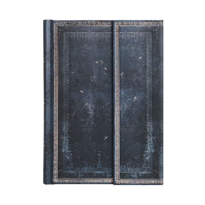 Paperblanks Old Leather Collection Inkblot - Midi - Lined