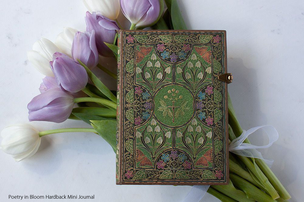 Paperblanks Flexi Poetry in Bloom Mini Lined Journal - 176pages