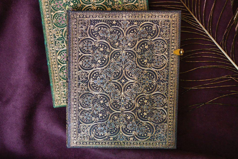Paperblanks Queen's Binding, Restoration Mini Journal - Lined