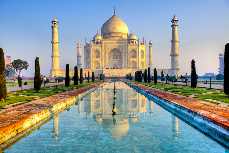 Paperblanks Taj Mahal Flowers, Lahori Mini Journal - Blank