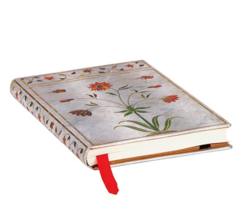 Paperblanks Taj Mahal Flowers, Mumtaz Mini Journal - Unlined